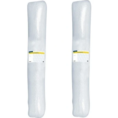 Afbeelding van 2x Bubbel folie/plastic op rol 5 meter x 120 cm noppenfolie