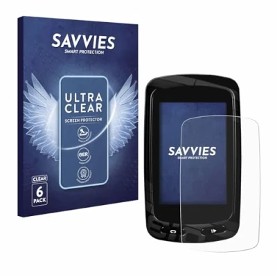 Afbeelding van Savvies Screenprotector voor Garmin Edge 810 Folie Beschermfolie transparant (6 Stuks)