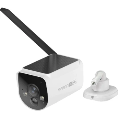 Afbeelding van Swann MaxRanger4K Add on Solar Cam beveiligingscamera Geïntegreerd zonnepaneel