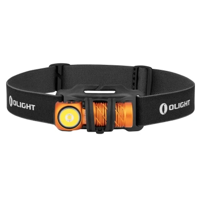Afbeelding van Olight Perun 2 Mini Zaklamp Hoofdlamp Oplaadbaar Oranje