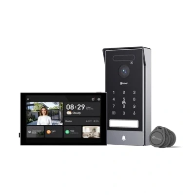 Afbeelding van EZVIZ HP7 Pro 4K Video deurtelefoon, Handpalmontgrendeling, Gezichtsherkenning, 8 inch Touchscreen, 2 draads, ColorFULL NightVision, Menselijke Detectie, Tweerichtingsaudio, DoorPhone