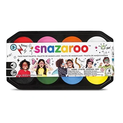 Afbeelding van Snazaroo Schmink Jumbo Palet set 8 kleuren