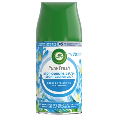 Afbeelding van Air Wick Freshmatic Automatische Spray Luchtverfrisser Navulling Pure Fresh Lentedauw 250 ml