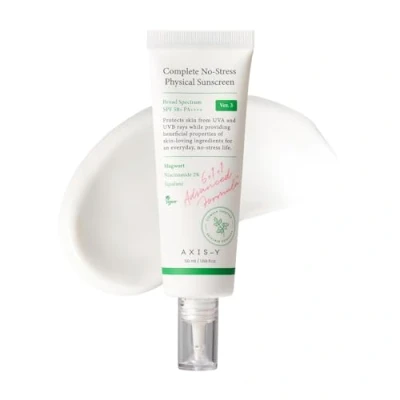 Afbeelding van AXIS Y] Complete No Stress Fysical Sunscreen SPF 50+ PA++++ 50ml
