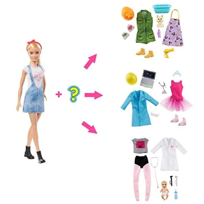 Afbeelding van Barbie carrière Pop Surprise Careers Blond: welke heeft jouw