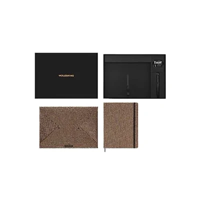 Afbeelding van Moleskine LE Shine Collection Ongedateerde Planner Goud Bundel XL (18x25cm) Harde Kaft (Collector&#039;s Box)