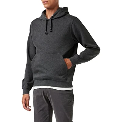 Afbeelding van Clique Basic Hoody 021031 Antraciet Melange XS