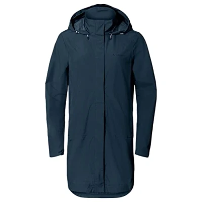 Afbeelding van Vaude Mineo Outdoorjas, Dames, Maat: 36, Dark sea