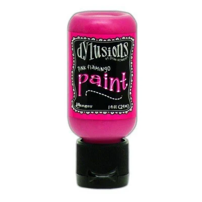 Afbeelding van Ranger Dylusions Paint Flip Cap Bottle 29ml Pink Flamingo DYQ70597 (02 20)