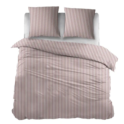 Afbeelding van Snoozing Carine Dekbedovertrek Lits jumeaux 240x200/220 cm Pink