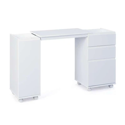 Afbeelding van Leen Bakker Bureau Fix Wit 72x66x36cm Bureaus Mdf