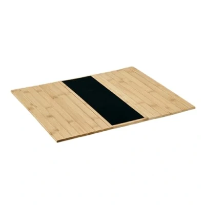Afbeelding van KESPER Flexibel bankdienblad 42 x 32 0,7 cm van bamboe met vilten inzet/bankplank