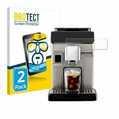 Afbeelding van BROTECT (2 Stuks) Schermbeschermer voor DeLonghi Eletta Explore Screen Protector Transparant