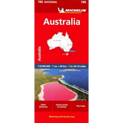 Afbeelding van Australia Michelin National Map 785