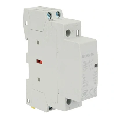Afbeelding van AC schakelaar 2P 16A 220V/230V 1NO 1NC 50/60HZ Din Rail huishoudelijke