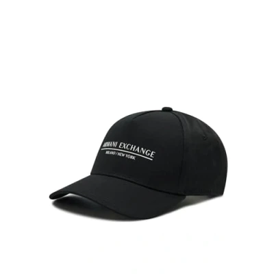 Afbeelding van Armani Exchange Baseball HAT Unisex Pet, Maat: One Size, Black