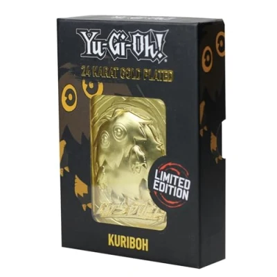 Afbeelding van FaNaTtik YuGiOh! Replica Card Kuriboh (gold plated) Goudkleurig