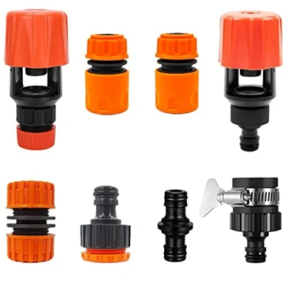 Afbeelding van Verstelbare Indoor Keuken Mixer Tap Slang Connector Set Universele Water naar Tuin Adapter Quick Fitting Connectoren Bad Outdoor