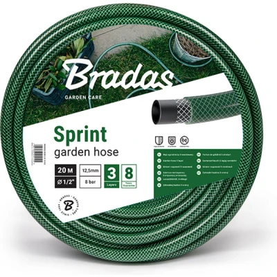 Afbeelding van Bradas Tuinslang SPRINT 30M 3/4&quot; 19mm 3/4 duims Drielaags groen