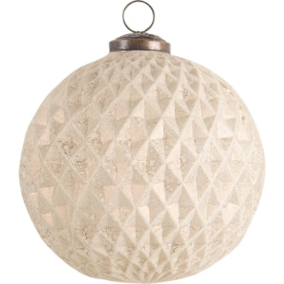 Afbeelding van Clayre &amp; Eef Goude Kerstbal Ø 12 cm 6GL3206