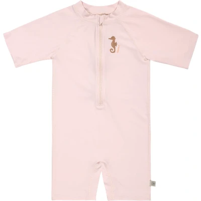 Afbeelding van Lässig Zwempak Korte Mouw Splash &amp; Fun Seahorse light pink, 25 36 mnd. Maat 98