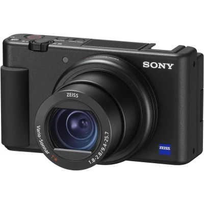 Afbeelding van Sony ZV 1 (24 70 mm, 20.10 Mpx, 1&quot;), Camera, Zwart
