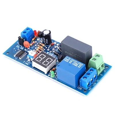 Afbeelding van 220V AC Timer Relais Module 1 99 Seconden/1 Minuten Tijdbereik Vertraging Cyclus met LED Display
