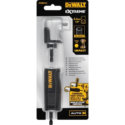Afbeelding van DeWalt DT20504 QZ Impact Torsion Haakse Schroefadapter 1/4&quot;;&quot;;
