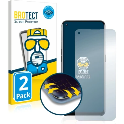 Afbeelding van BROTECT Screenprotector voor Oppo A94 5G Folie Beschermfolie matte volledig dekking (2 Stuks)