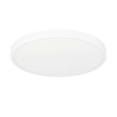 Afbeelding van EGLO LED plafondlamp Fueva 6, ronde plafonnière, opbouwlamp van kunststof in wit, plafondverlichting warm wit koud lamp plafond ⌀ 39 cm