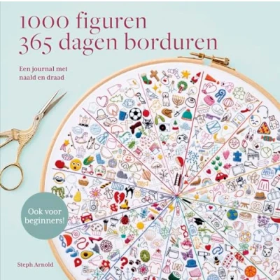 Afbeelding van Kosmos Boek 1000 figuren 365 dagen borduren Arnold (11 23)