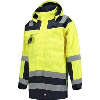 Afbeelding van Tricorp Parka Multinorm Bicolor 403009 Mannen Geel/Ink XL