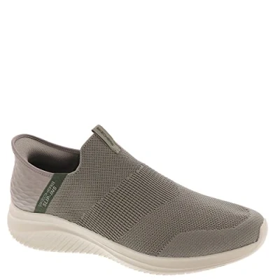 Afbeelding van Skechers Sport Ultra FLEX 3.0 Instappers, Heren, Maat: 42.5, Taupe/olive Textiel