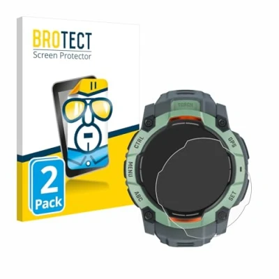 Afbeelding van BROTECT Schutzfolie Displayschutz Displayschutzfolie Folie Klar Transparent, Smartwatch beschermfolie, Transparant