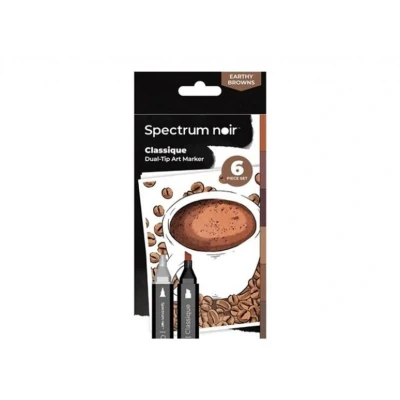 Afbeelding van Spectrum Noir Classique 6st Earthy Browns