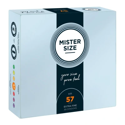 Afbeelding van Mister Size MISTER.SIZE 57 mm Condooms 10 stuks