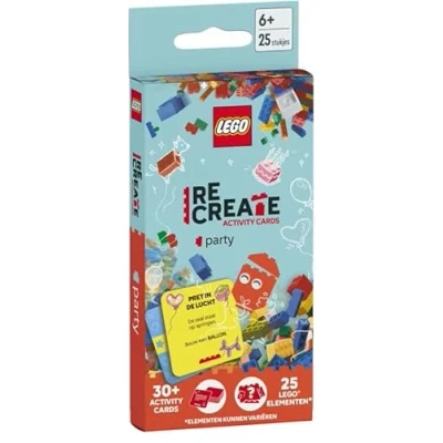 Afbeelding van Lego ReCreate Activity Cards: Party (Kaartspellen)