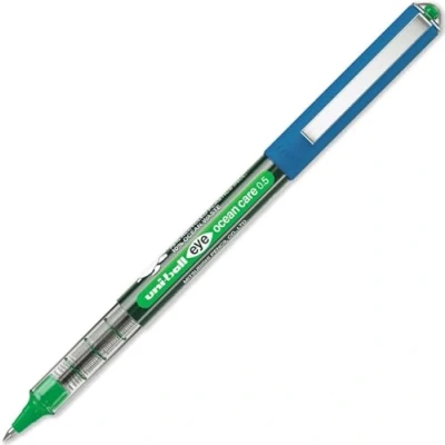 Afbeelding van Uni ball Eye Ocean Care roller, schrijfbreedte 0,3 mm, groen 12 stuks