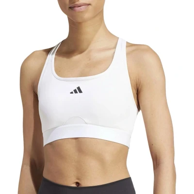 Afbeelding van adidas Performance Powerreact BRA Sportbh met medium support, Dames, Maat: Medium, White