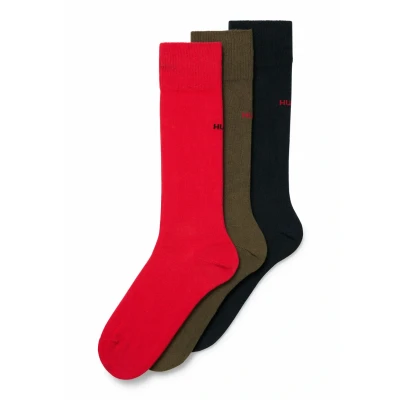Afbeelding van HUGO 3 PACK 3P RS UNI CC Sokken, Heren, Maat: 43 46, Patterned