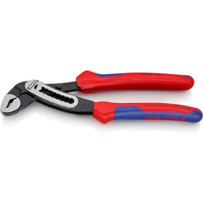 Afbeelding van Knipex Alligator Waterpomptang zwart geatramenteerd, met meer componentengrepen 180 mm (zelfbedieningskaart/blister) 88 02 SB