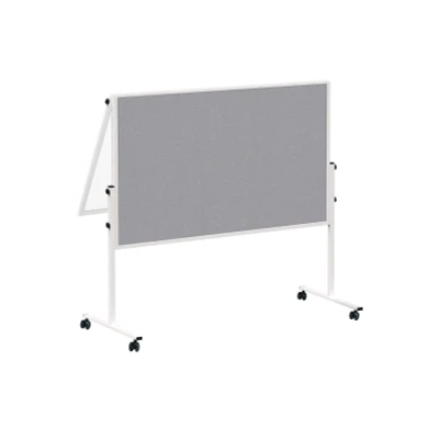 Afbeelding van Presentatiebord MAULsolidklapb. vilt/whiteb. 150 x 120 cm