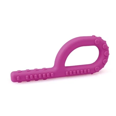 Afbeelding van ARK® Grabber standaard in glad of getextureerd met eenvoudige hantering voor kinderen door lusvorm incl. ATC onderhoudsinstructies kaakmotoriek, bijtblok, kauwen, tandjes (getextureerd, zacht