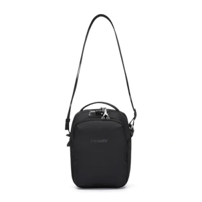 Afbeelding van Pacsafe V Companion Crossbody 5 L Schoudertas RFID blokkerend Anti diefstal Tas Beveiligde Waterafstotend Zwart