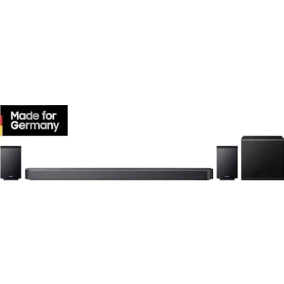 Afbeelding van Samsung Q Serie HW Q935GF 9.1.4 Kanal Soundbar Zwart Bluetooth, Dolby Atmos, Incl. draadloze subwoofer, Wandbevestiging, WiFi