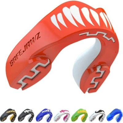 Afbeelding van Safejawz Gebitsbeschermer Extro Series Viper Rood/Wit Junior