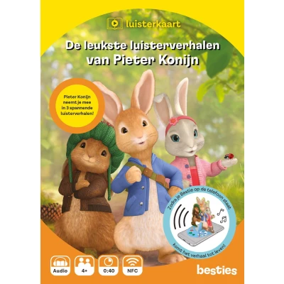 Afbeelding van De leukste luisterverhalen van Pieter Konijn