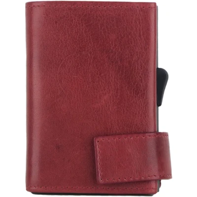 Afbeelding van SecWal 2 Creditcard etui Portemonnee RFID Leer 9 cm