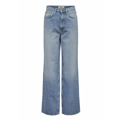 Afbeelding van Only Onlhope Icon Ex Hw Wide Dnm Cro305 15327290 Blauw Dames The Stone