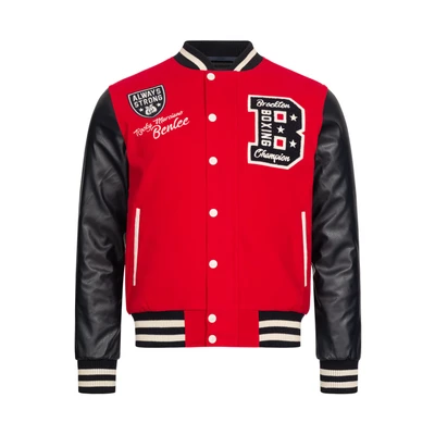 Afbeelding van Benlee Tussenjas &#039;NEWARK&#039; rood / zwart wit